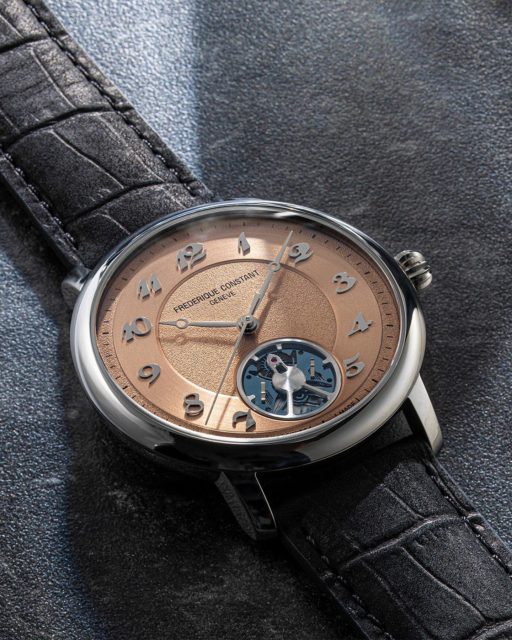 Discover Frederique Constant seminal technical breakthrough in an exclusive limited edition: the Frederique Constant × Revolution Slimline Monolithic FP.

@revolution.watch 
#WatchesAndWonders2023