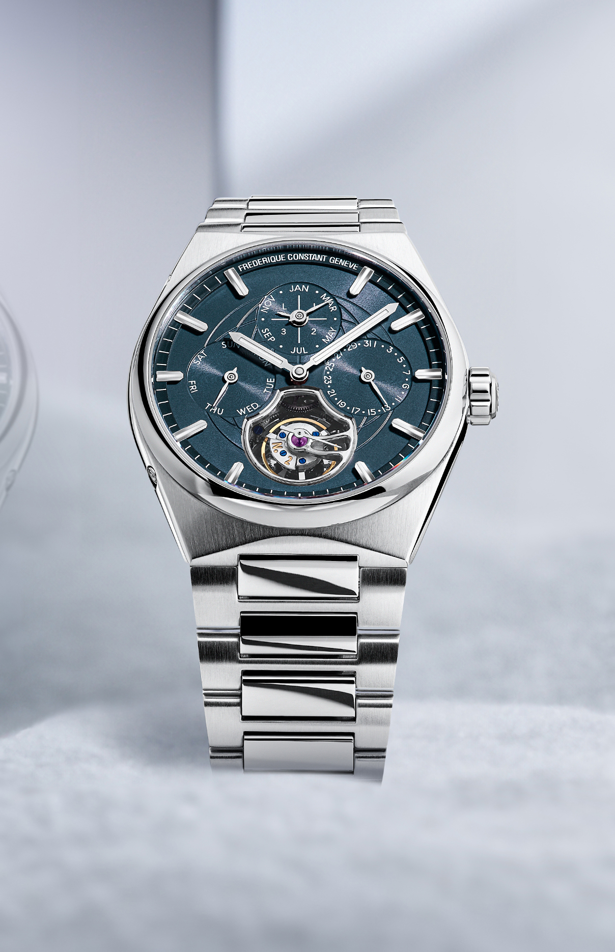 Frederique constant perpetual sales calendar tourbillon manufacture