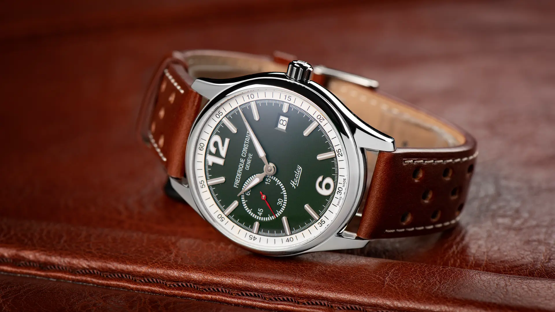 Orologio Vintage Rally Healey Automatic Small Seconds Frederique