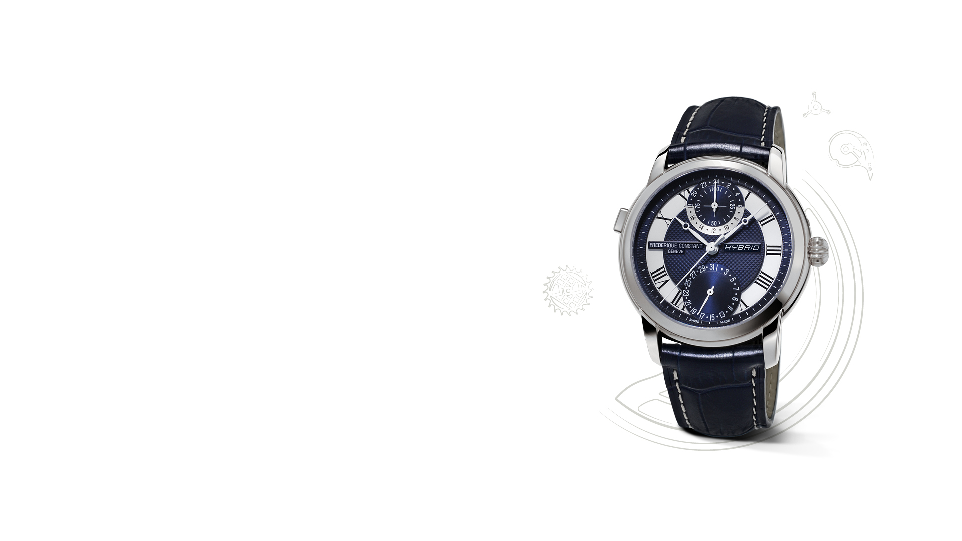 Frederique Constant Hybrid Manufacture Watch Caliber 