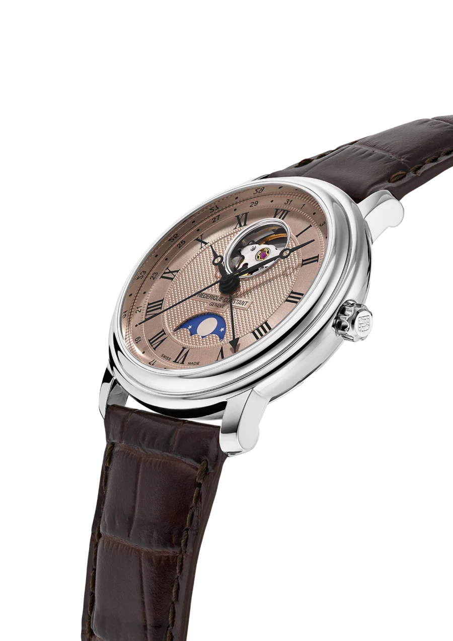 Classics Heart Beat Moonphase Date FC-335MCSALB4P26