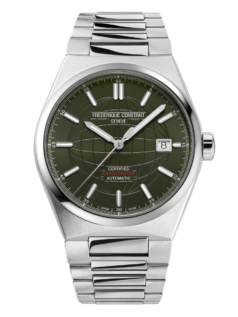 Highlife Automatic COSC watch for man. Automatic movement, matt dial, stainless-steel case, date window and stainless-steel integrated and interchangeable bracelet