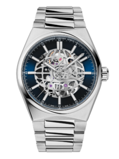 Highlife Automatic Skeleton watch for man. Automatic movement, skeleton dial, stainless-steel case and stainless-steel integrated and interchangeable bracelet