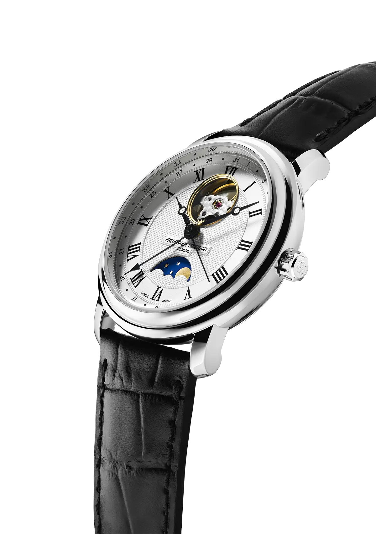 Frederique Constant Classics Heart Beat Moonphase Date Watch