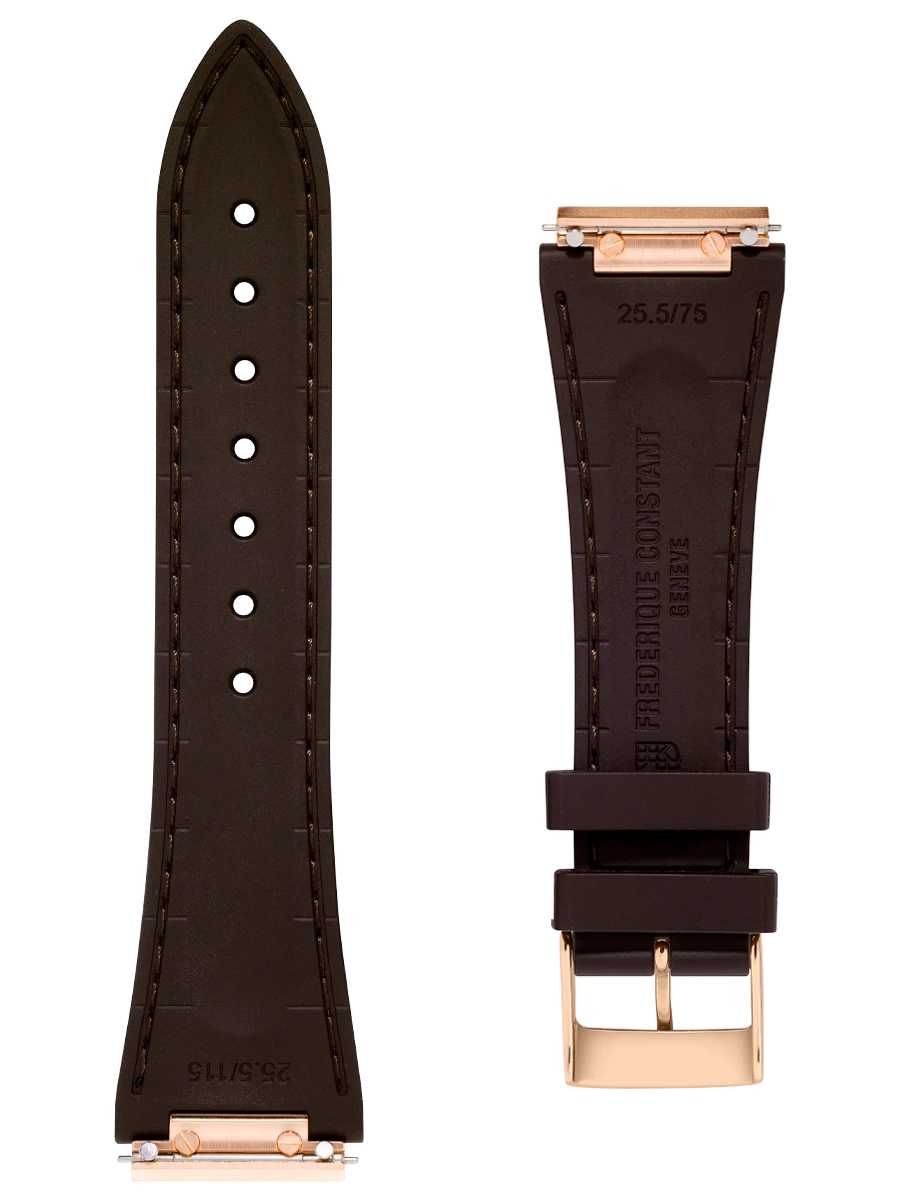 Straps Braun Kautschuk 25.5x18 FCR-NHDBR25.5X18-RGP