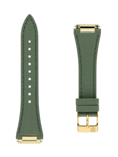 Straps Vert Caoutchouc 21.5x14 FCR-NHKAKI21.5X14-YGP
