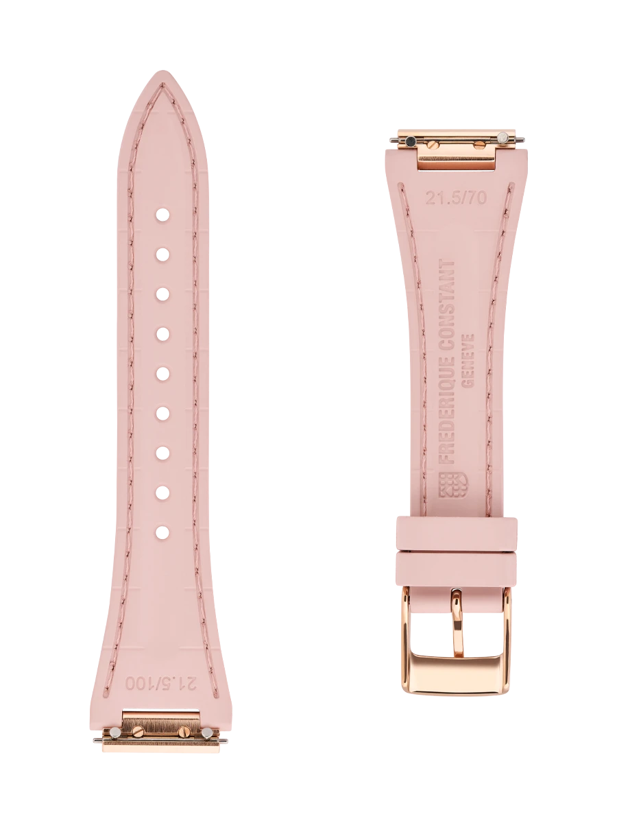 Straps Pink Rubber 21.5x14 FCR-NHPINK21.5X14-RGP