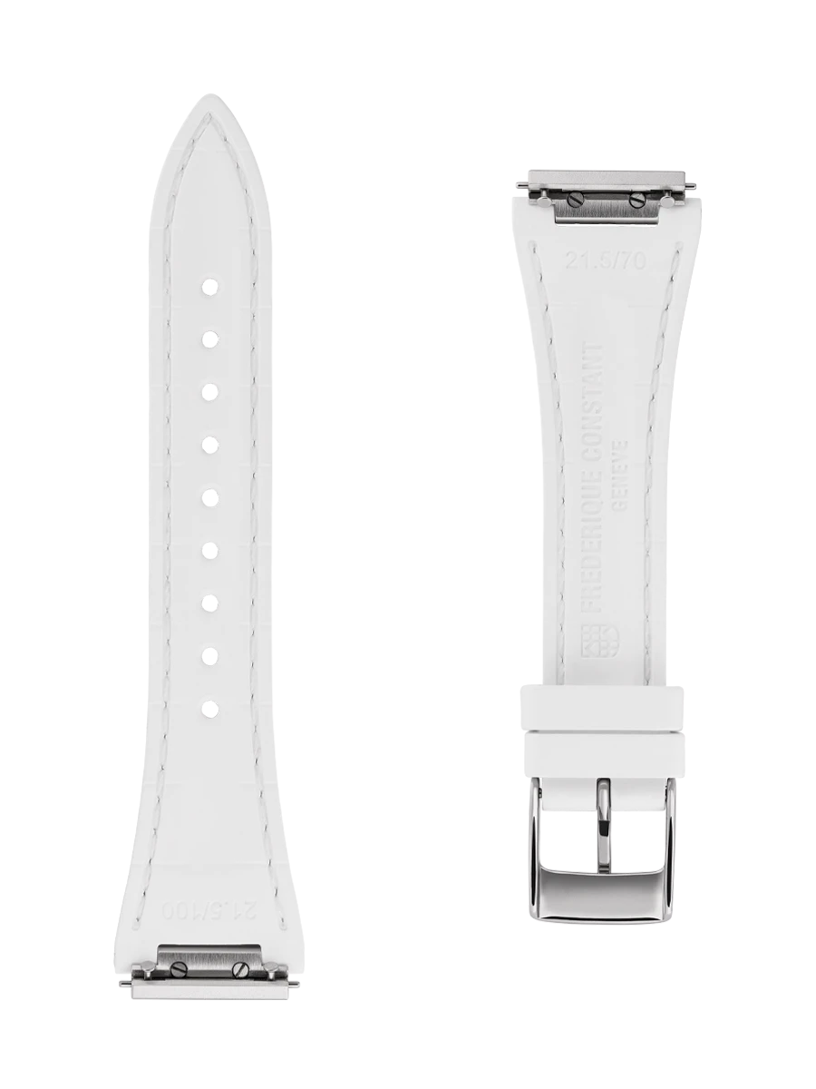 Straps White Rubber 21.5x14 FCR-NHWHITE21.5X14-SS