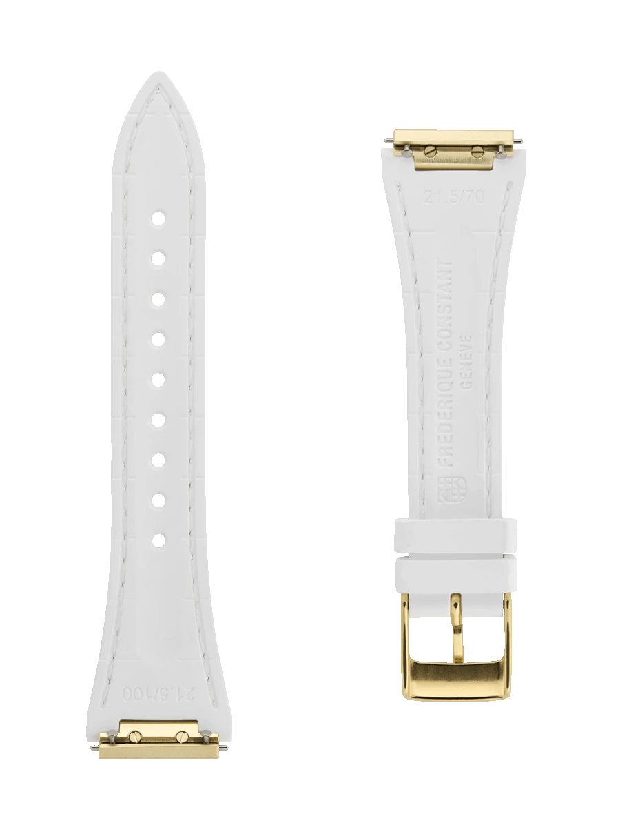 Straps White Rubber 21.5x14 FCR-NHWHITE21.5X14-YGP